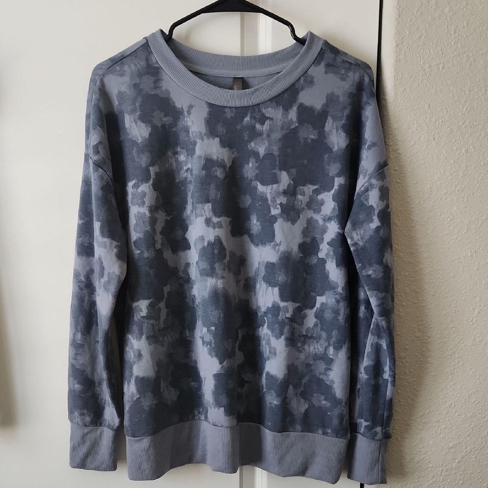 Mondetta Blue and Gray Long Sleeve Tee